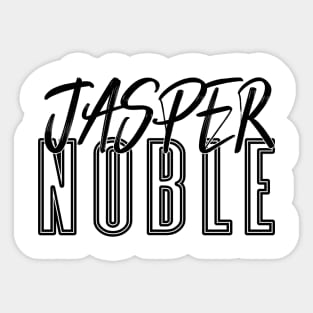 Jasper Noble Alley Ciz Sticker